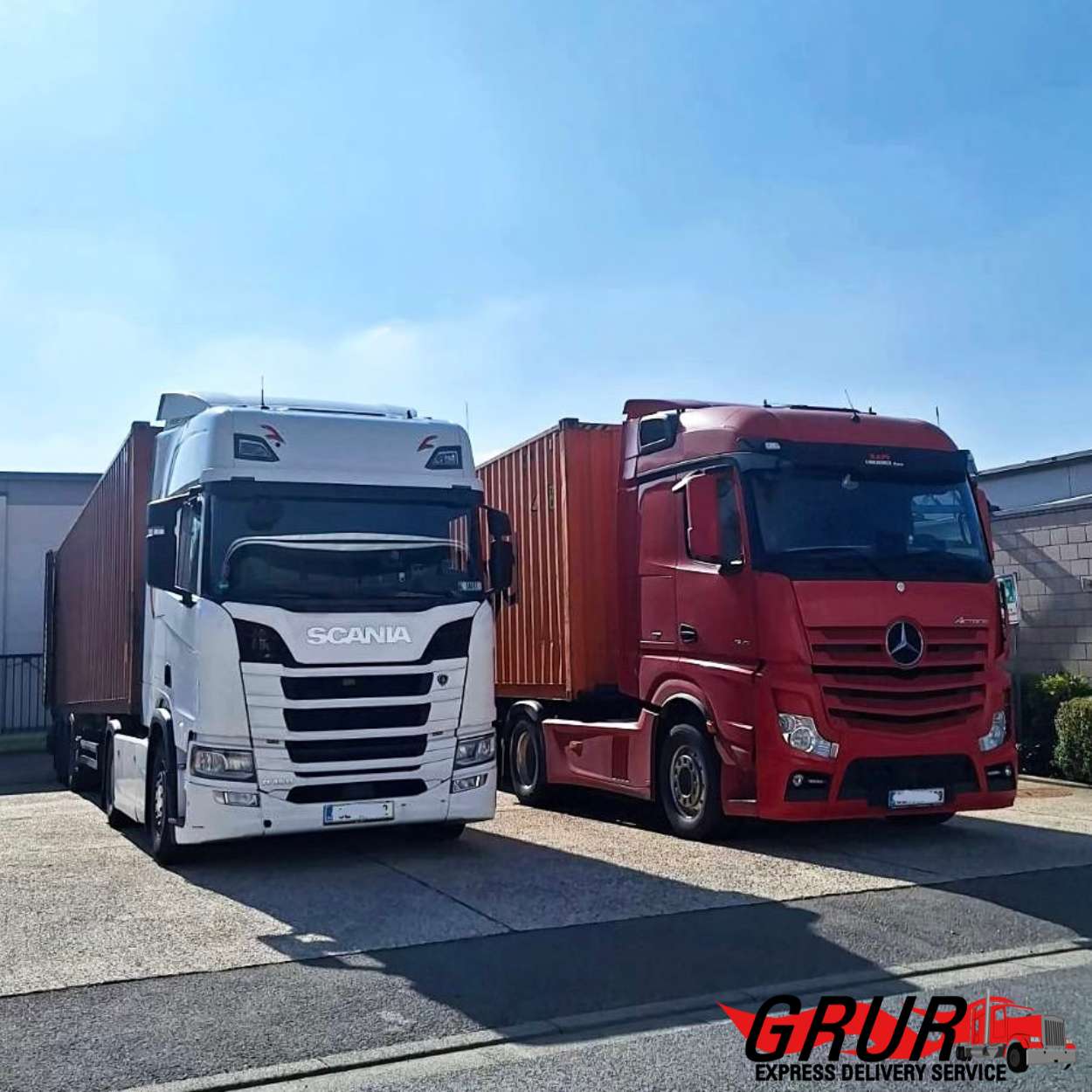 Grur prevozništvo tovora - Scania mercedes