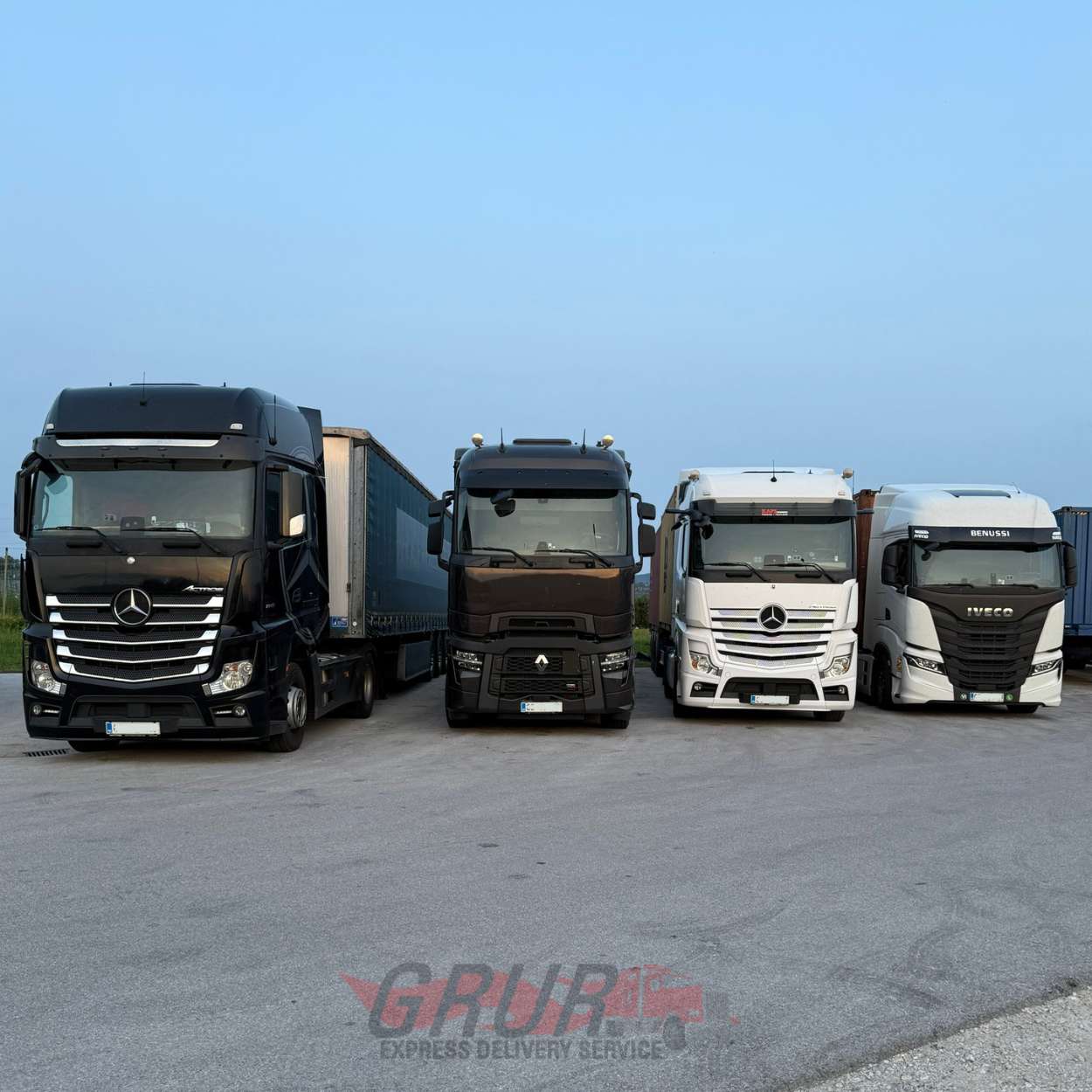 Grur prevozništvo tovora - Tovornjaki